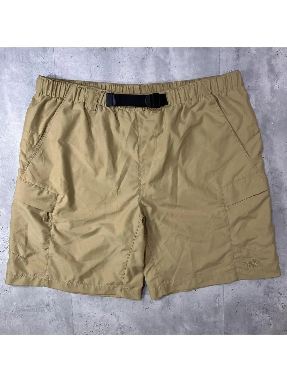 Y2K Tan The North Face Outdoor Hiking Shorts